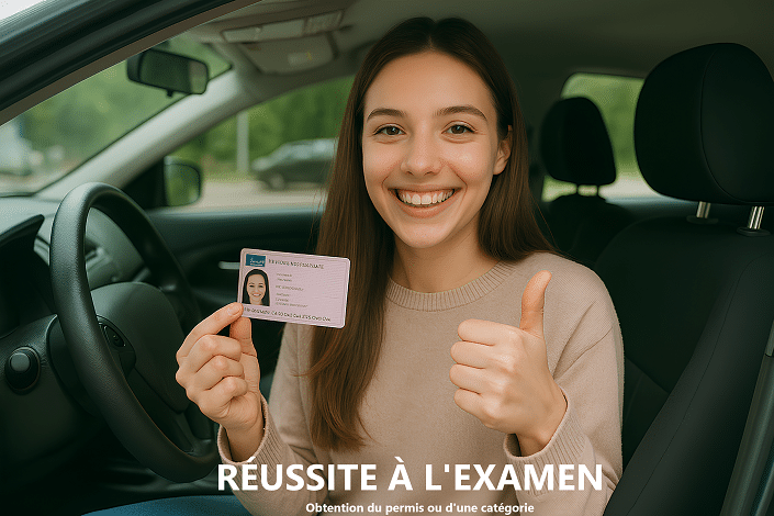 r&eacute;ussite &agrave; l'examen